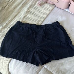Women's Black Shorts